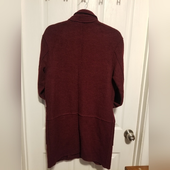 Burgandy Zara Coats for Women's Size Usa XS - Picture 6 of 7